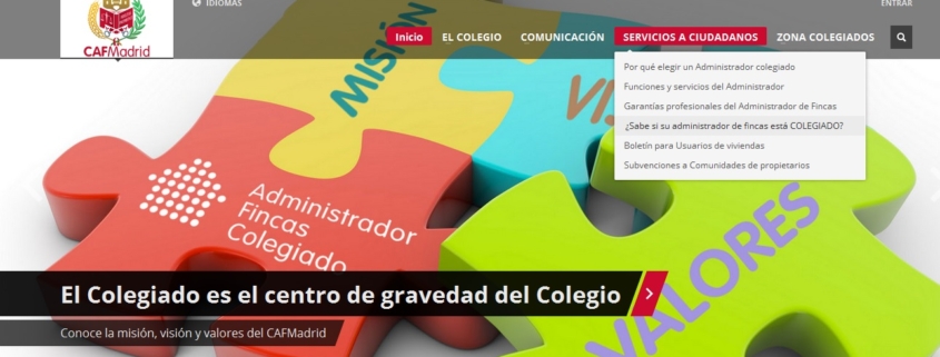 Administración Fincas Madrid Saber Colegiado